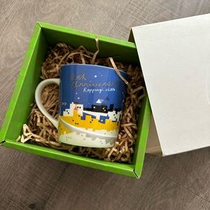 New Starbucks Ceramic Mug 12oz Roppongi Hills 12th Anniversary